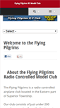 Mobile Screenshot of flyingpilgrims.com